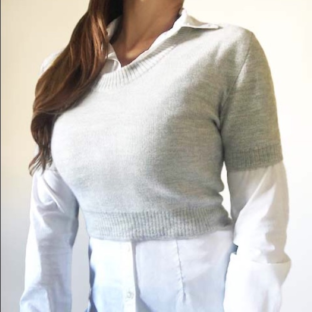BAMFORD Crop Sweater